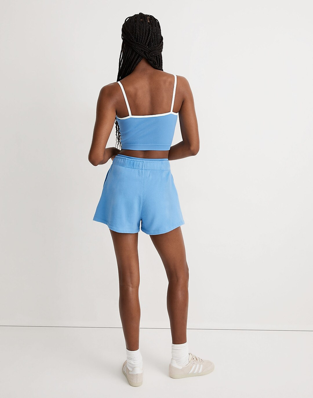 Seamless Crop Cami in Colorblock | Madewell