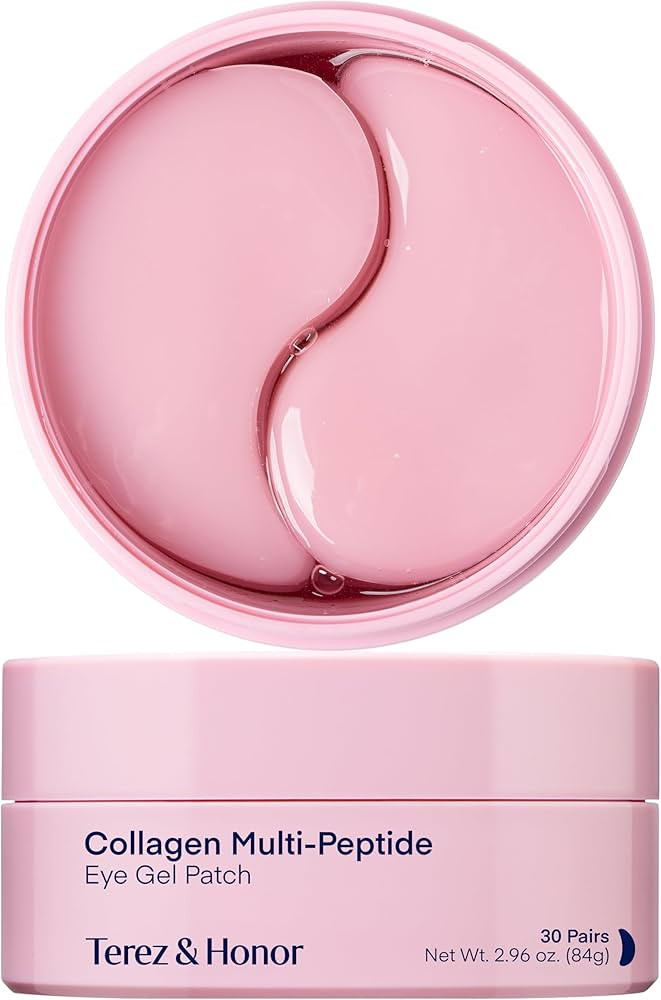 TEREZ & HONOR Peptide Collagen Under Eye Patches - 60 Korean Firming, Glowing & Hydrating Hydroge... | Amazon (US)