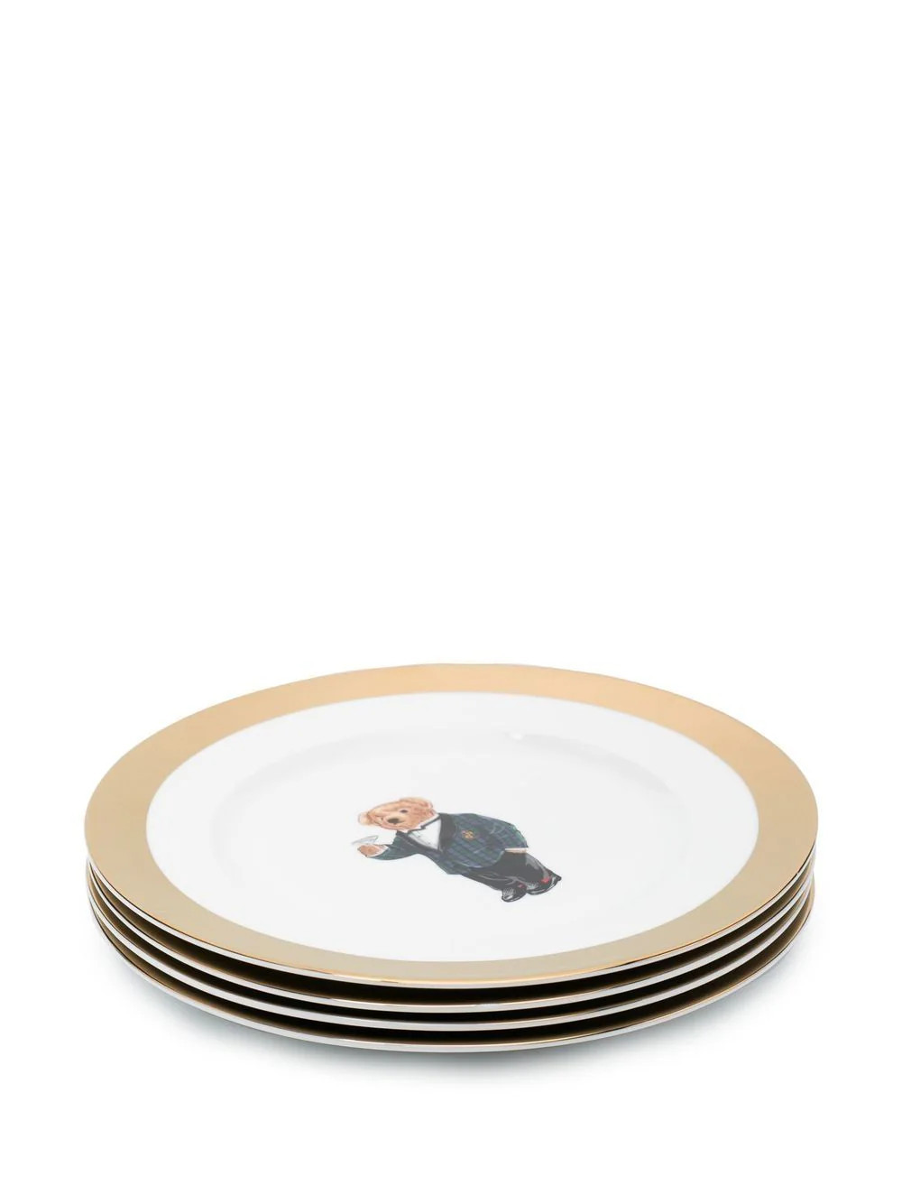 Ralph Lauren Home Thompson 4 dessert plates - White | Farfetch Global