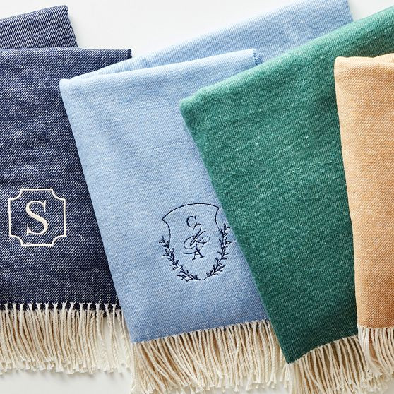 Italian Woven Throw Blanket | Mark and Graham