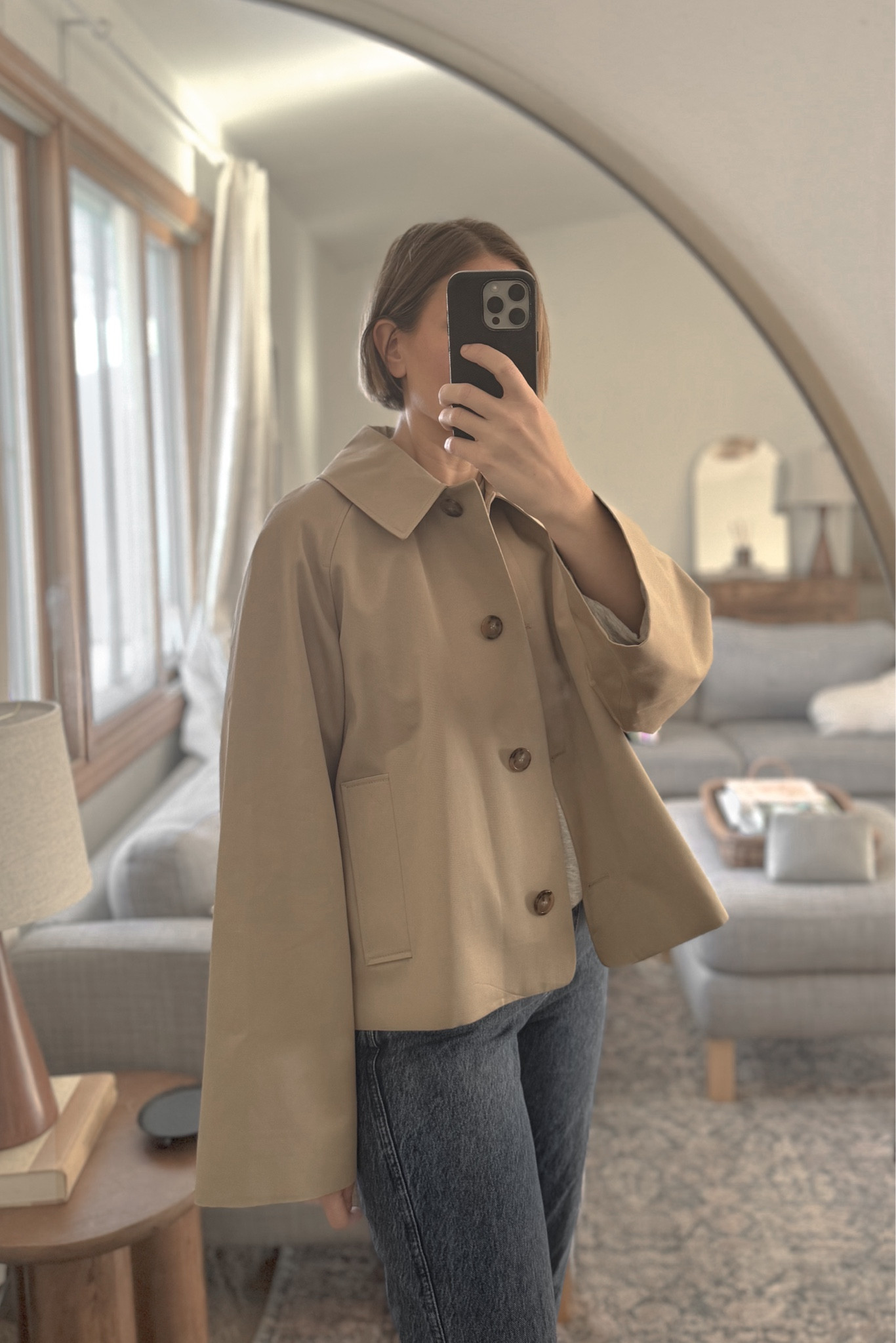 Love this new short trench from Sezane! It’s a fun take on a classic 

#LTKOver40 #LTKSeasonal