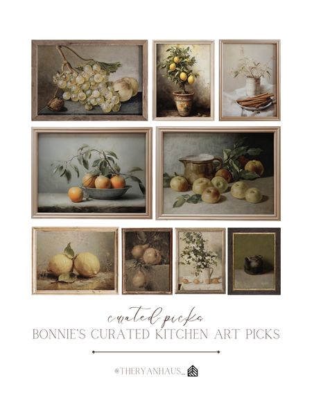 I love adding art to our kitchen! You guys know how much I love printable art, and there are so many moody,  vintage inspired pieces on Etsy that are perfect for a kitchen or dining room! All very affordable! 

#LTKhome #LTKstyletip