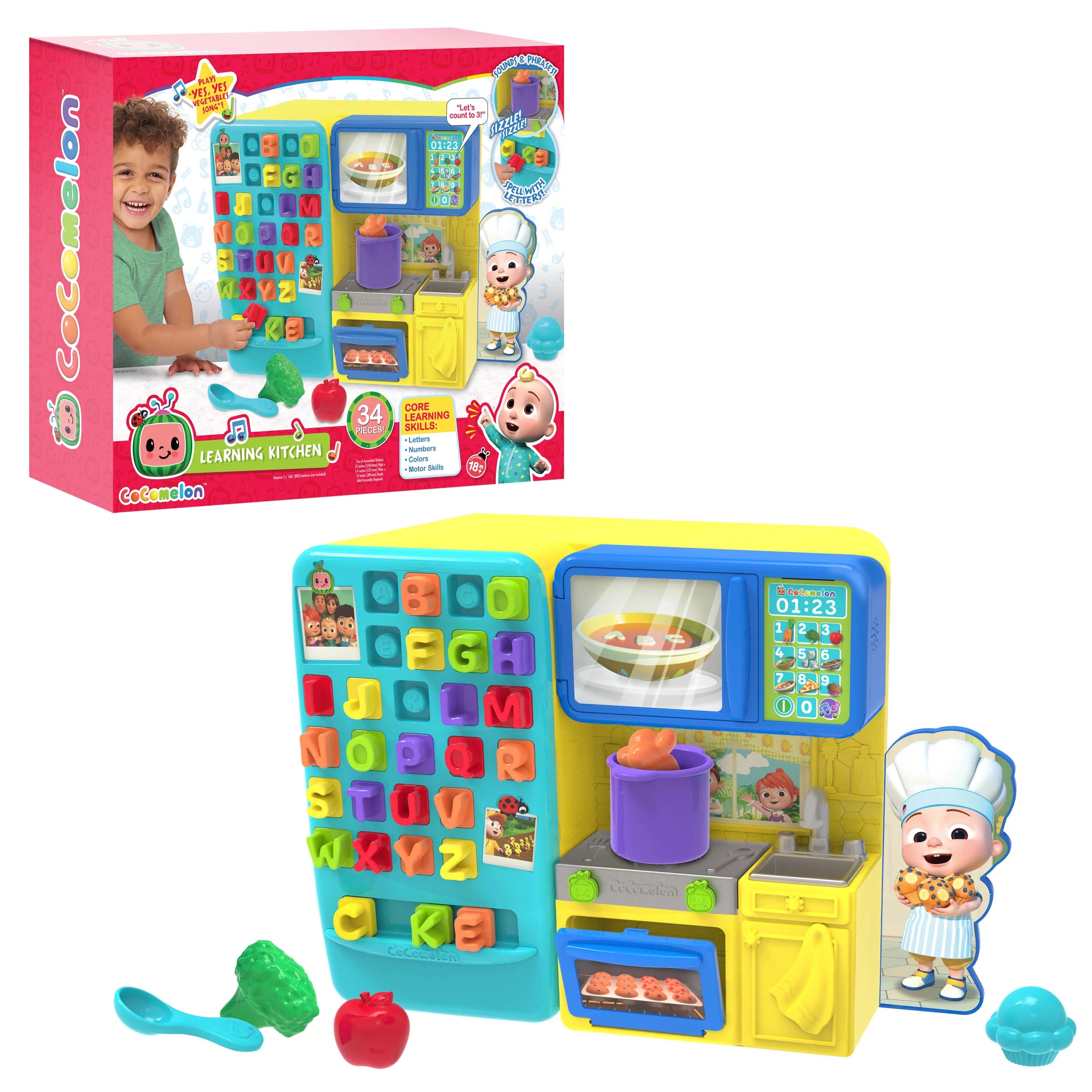 CoComelon Learning Kitchen, Kids Toys for Ages 18 month - Walmart.com | Walmart (US)