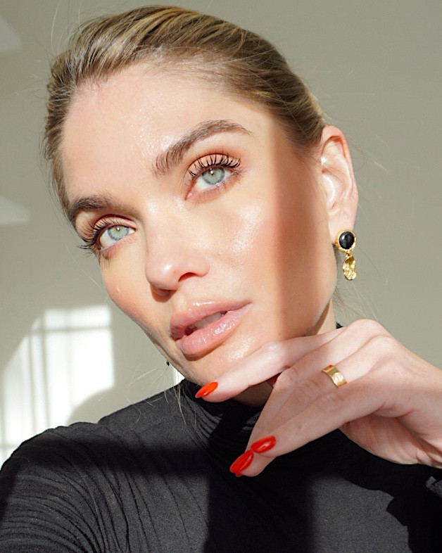 Unreal lashes in just a few weeks…this lash growth serum is my favorite and is one product I will never be without. In these photos I put the lightest, most delicate core of mascara on for daytime and they still deliver on impact. It takes a few weeks to see results but the wait is worthwhile!