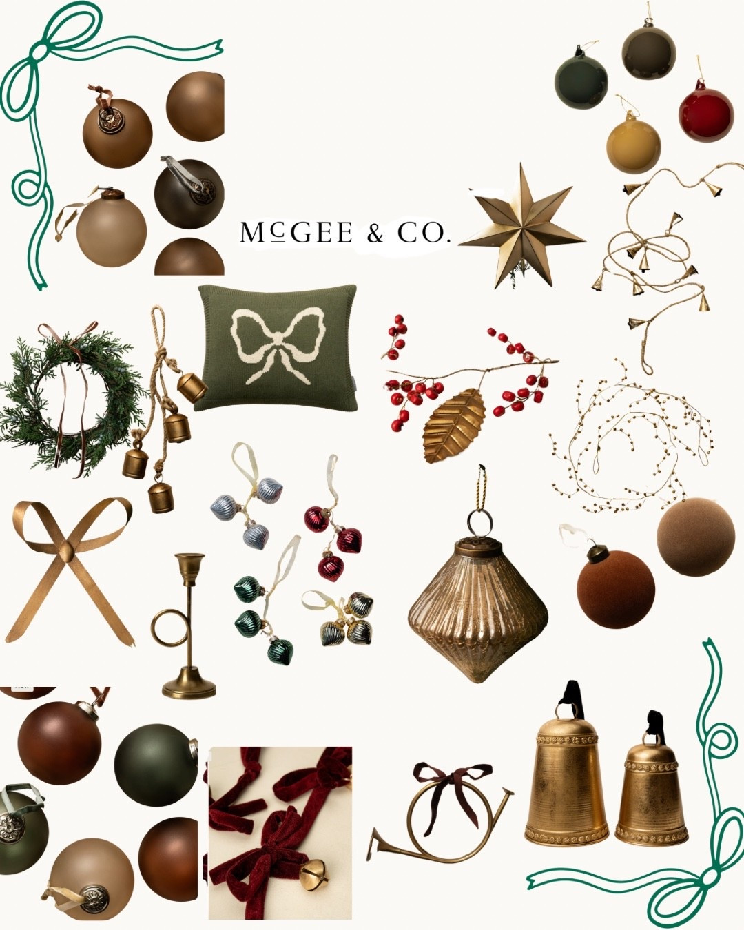 Christmas decor I am loving! I always get some staple pieces from McGee & Co. 

#LTKSeasonal #LTKHoliday #LTKFindsUnder100