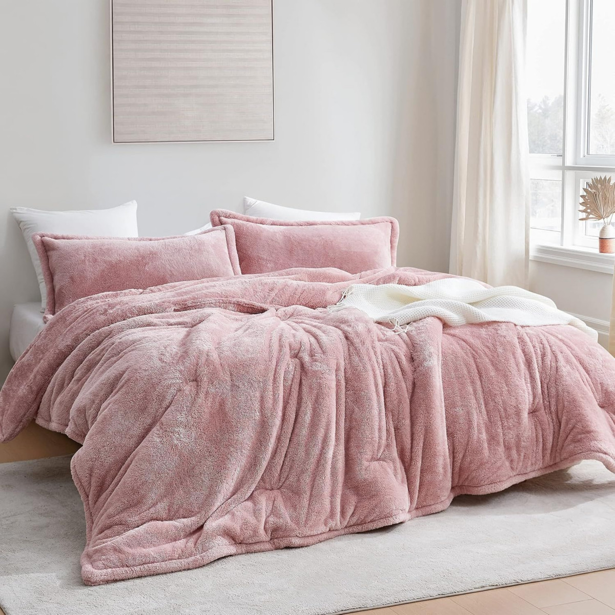Coma Inducer� Oversized Comforter - The Original Plush - Sepia Rose - Sepia rose | Macy's