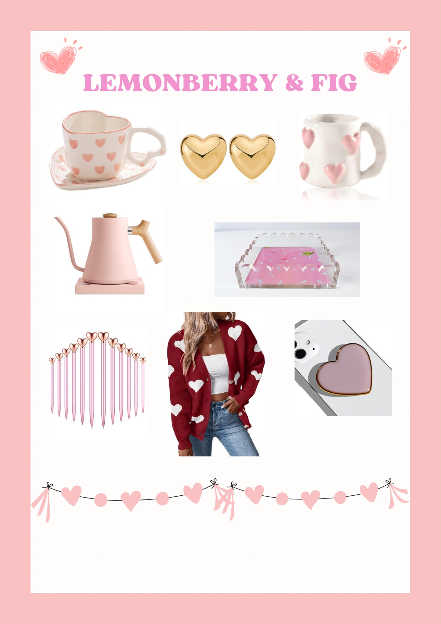 All things cute and bubblegum
Pink. 

#LTKSaleAlert #LTKSeasonal #LTKHome