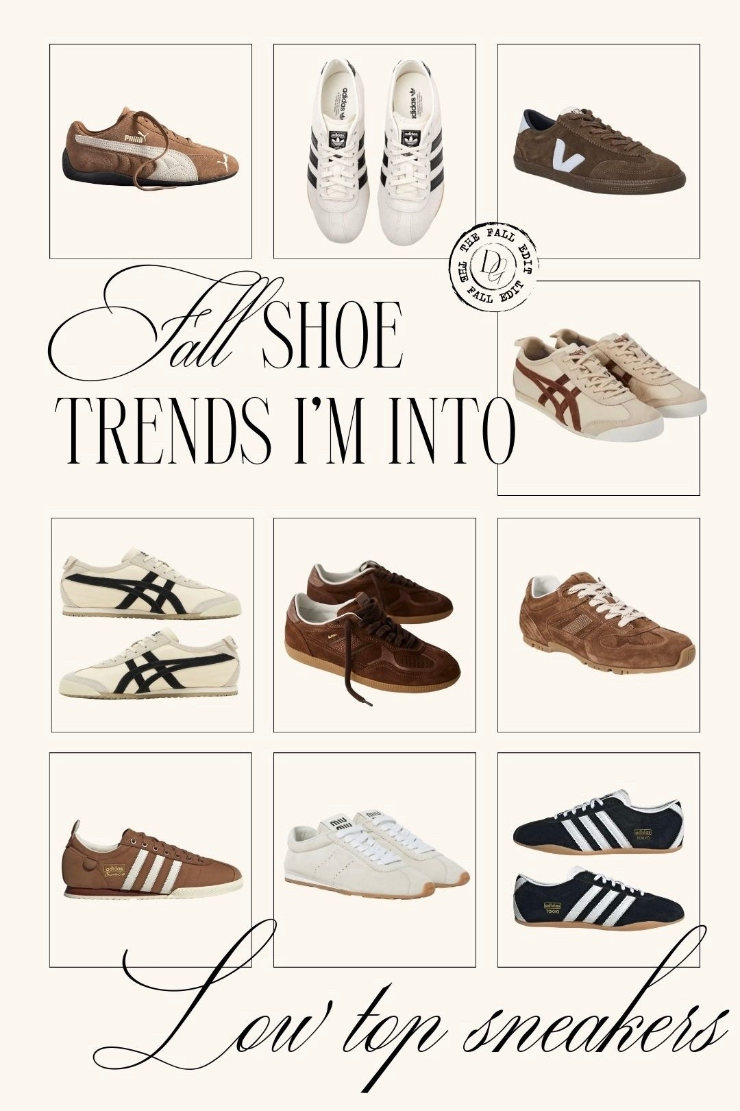 Fall shoe trend 〰️ low top sneakers 🍂  

fall shoes, fall shoe trends, fall trend, fall trends, fall fashion, fall style, fall 2025, fall 2025 trends, fall sneakers, fall sneaker, low top sneaker, suede sneakers, fall suede

#LTKSeasonal #LTKFindsUnder100 #LTKShoeCrush