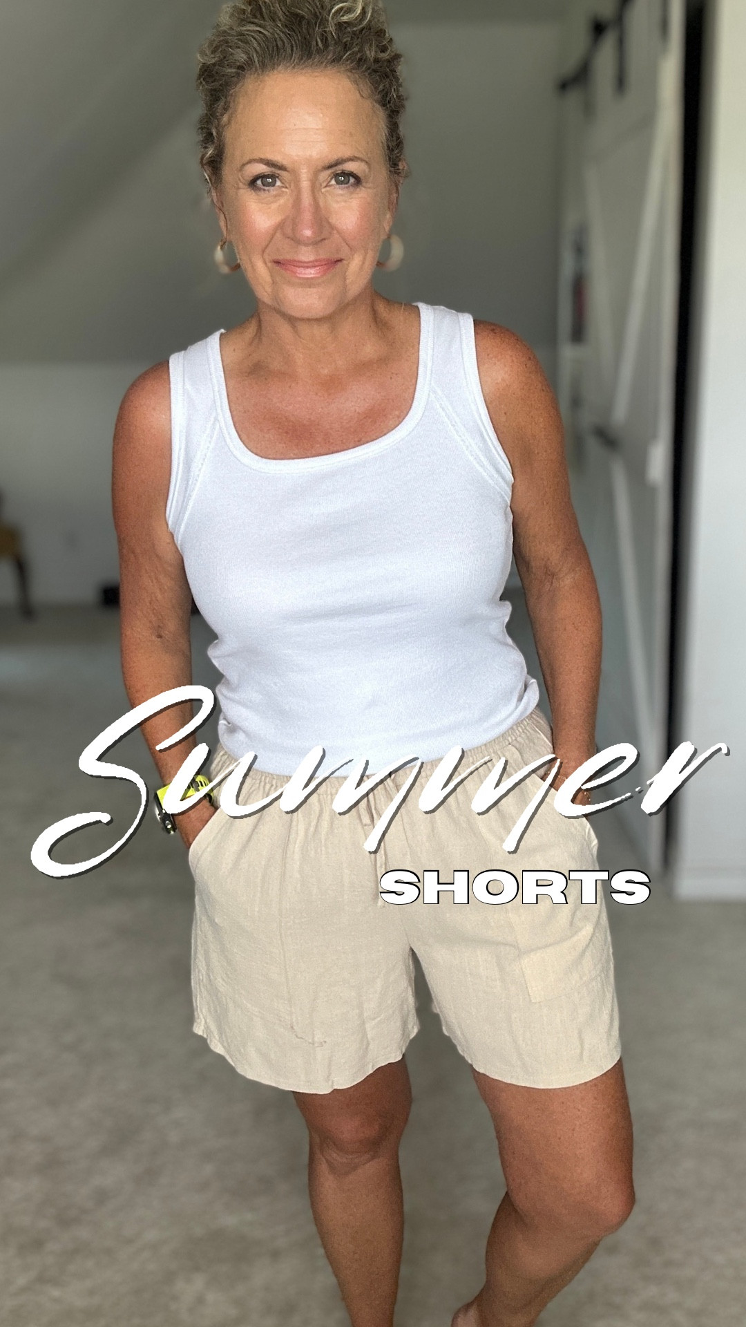 These are not your average linen shorts.
✅ Soft and breathable
✅ Not too short, not too long
✅ Flowy + flattering
✅ Pockets (because always)
Wear dressed up with a tank and wedges or casual with a tee and slides.
They’re a go-to for travel, errands, or just staying cool without looking sloppy.


#amazonfinds #amazonfashion #agelessstyle #over50fashion #justgetupandtry #linenshorts
