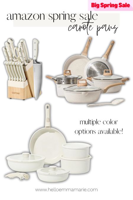 Amazon spring sale // carote pans 

#LTKfindsunder100 #LTKsalealert #LTKhome