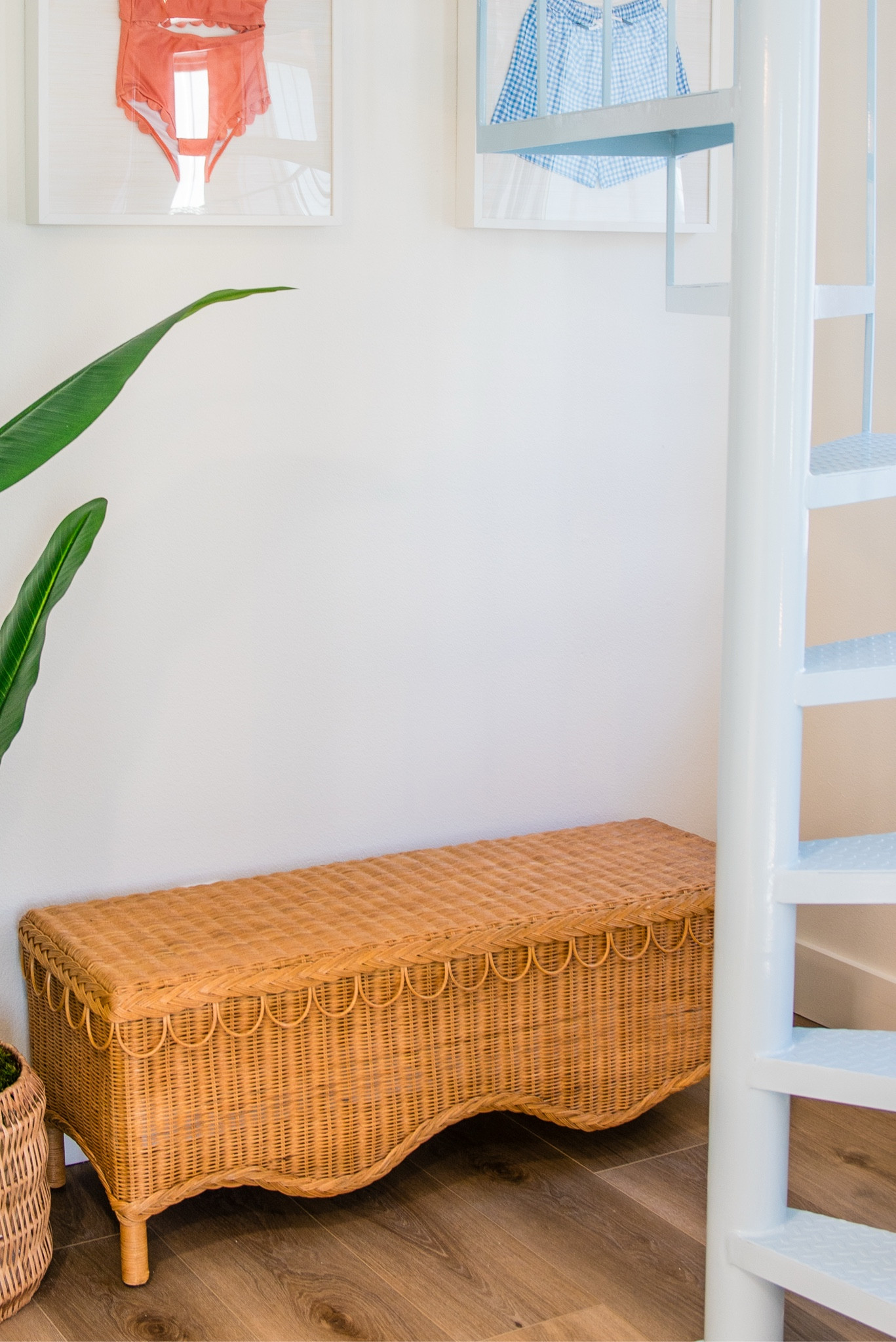 Coastal charm meets effortless style. This rattan accent bench with a scallop border adds the perfect touch of texture and warmth to any space. A timeless piece from our latest project!  #CoastalLiving #RattanFurniture #InteriorInspo #BeachHouseDecor #NaturalTextures #CoastalVibes #DesignDetails #HomeStyling



#LTKHome