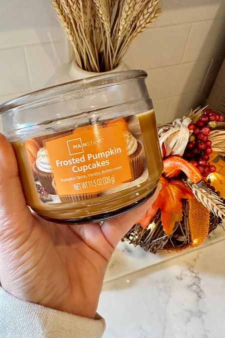 Frosted pumpkin cupcakes candle // This candle from @walmart is a fall must-have …smells amazing! 

#LTKfindsunder50 #LTKSeasonal #LTKhome
