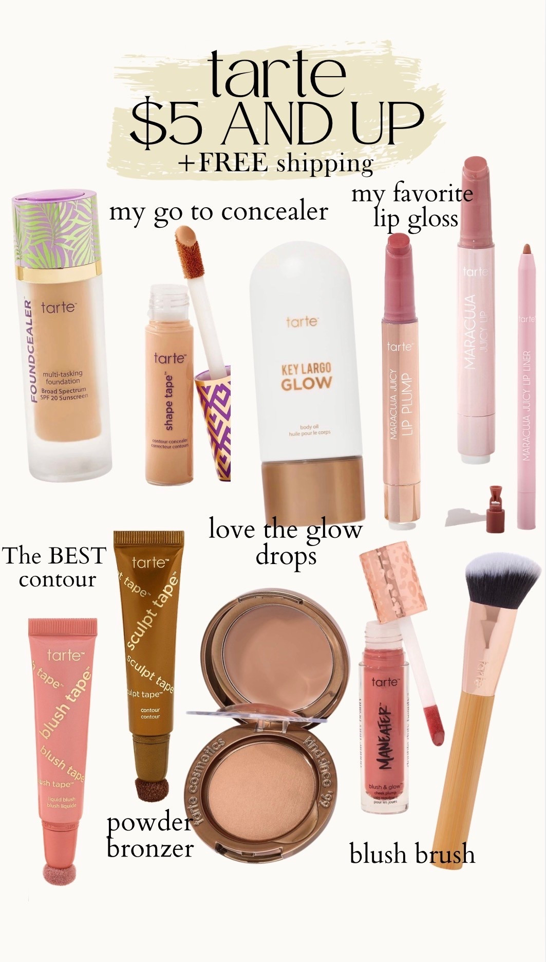 Tarte $5 and up sale!!!

#LTKSaleAlert #LTKBeauty