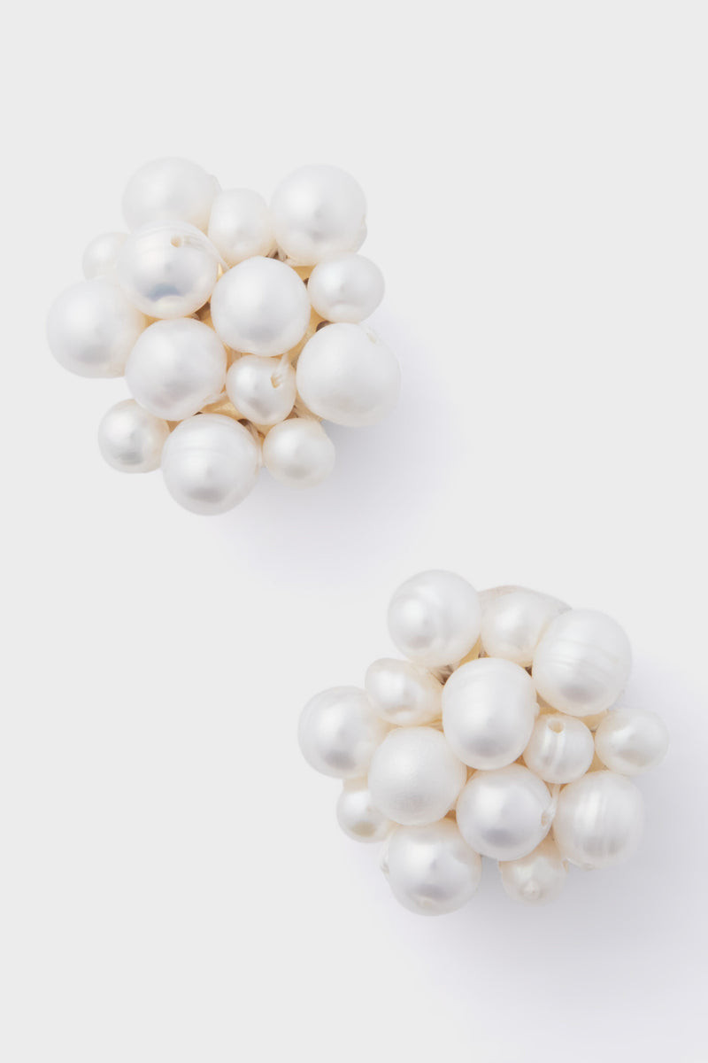 Pearl Cluster Earrings | Tuckernuck (US)