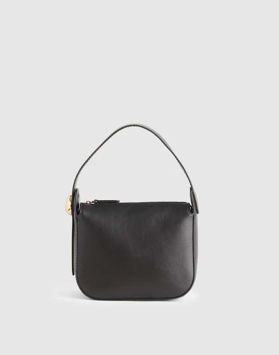 The Sculpted Metal Wristlet Bag | Madewell