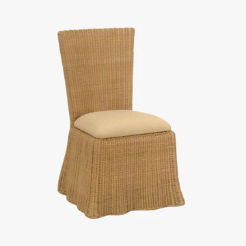 Draped Wicker Chair | Dear Keaton