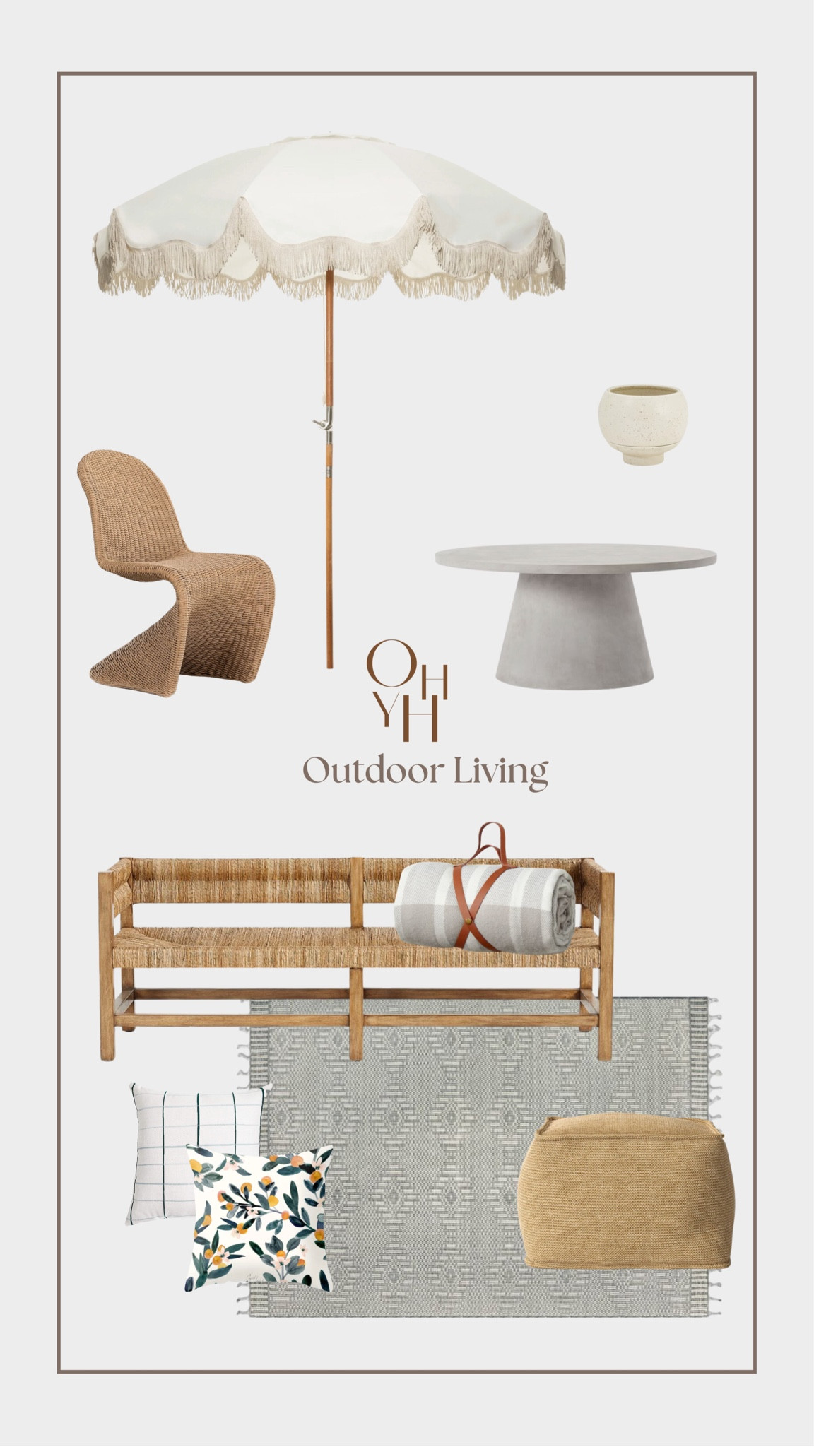 Summer living outdoor decor 


#LTKSeasonal #LTKFind #LTKhome