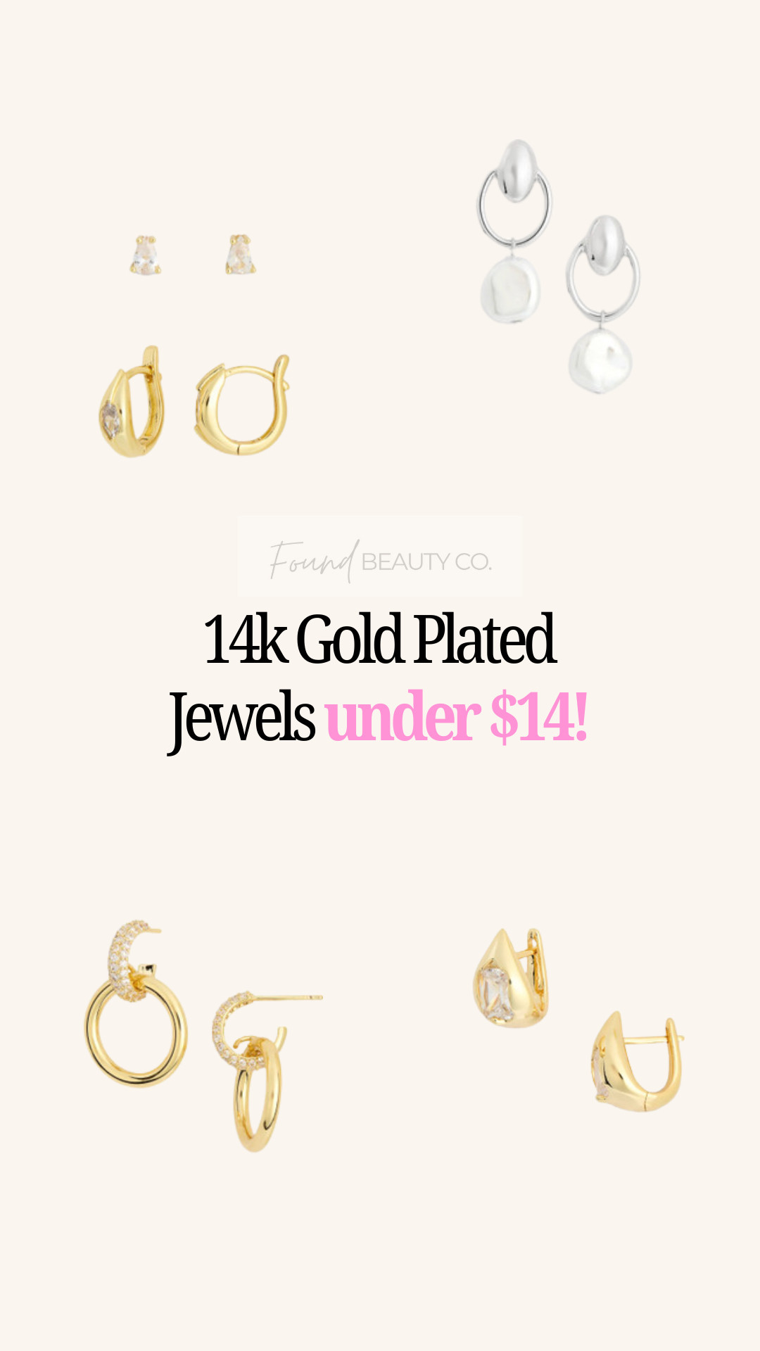 I'm preparing for a short weekend in South Beach Miami and wanted to grab some cute Huggies that can be worn by the pool & out at night. All earrings are on sale & under $14!! A total steal. All 14k gold plated. (Side note: my sensitive ears that only like pure gold, aren't irritated ) Get them while they're still available.  

 #LTKgrwm #LTKSaleAlert #LTKTravel