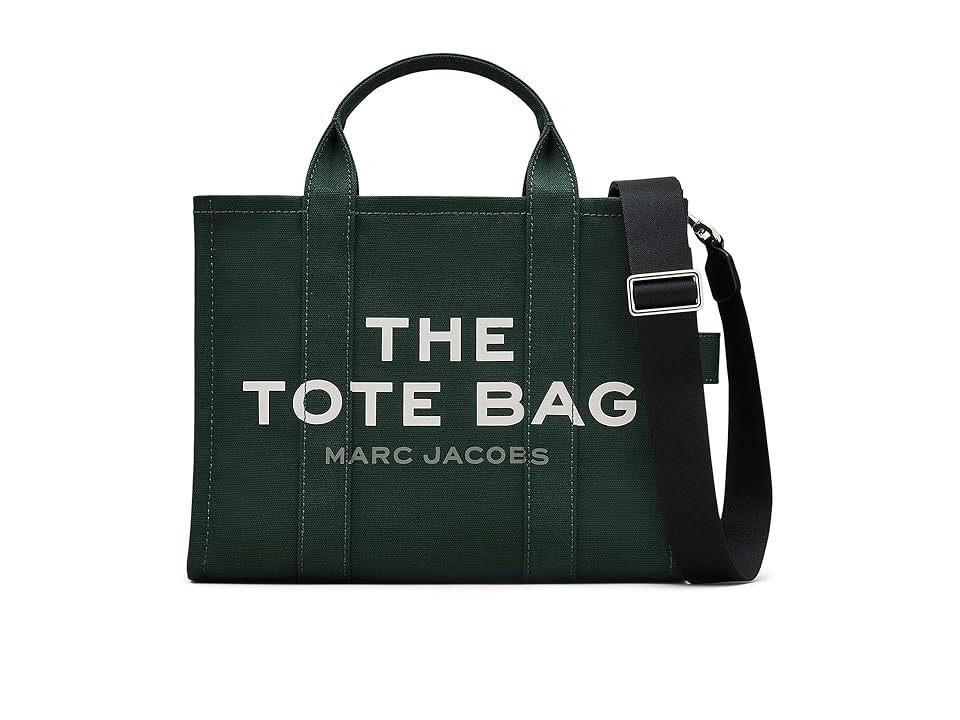 Marc Jacobs The Canvas Medium Tote Bag Tote Handbags Forest, Canvas/Cotton/Textile | Zappos