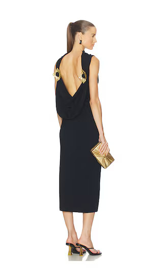 Deirdra Dress in Black | Revolve Clothing (Global)