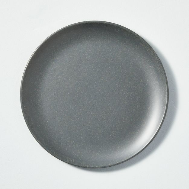 Solid Bamboo-Melamine Dinner Plate Dark Gray - Hearth & Hand™ with Magnolia | Target