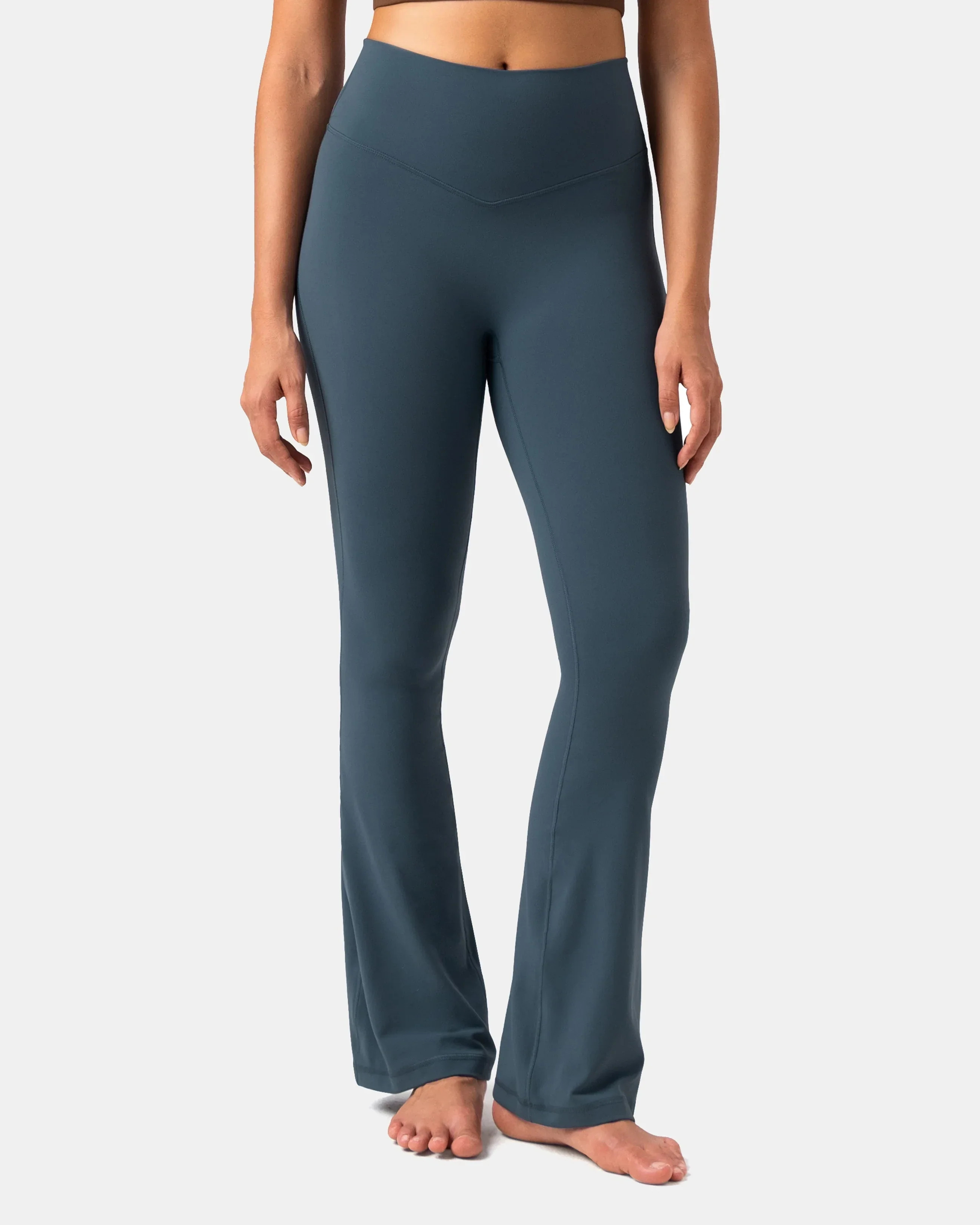 Dreamlux\u00ae No Front Seam Flare Legging 29.5" - Standard | Colorfulkoala Affiliate Program