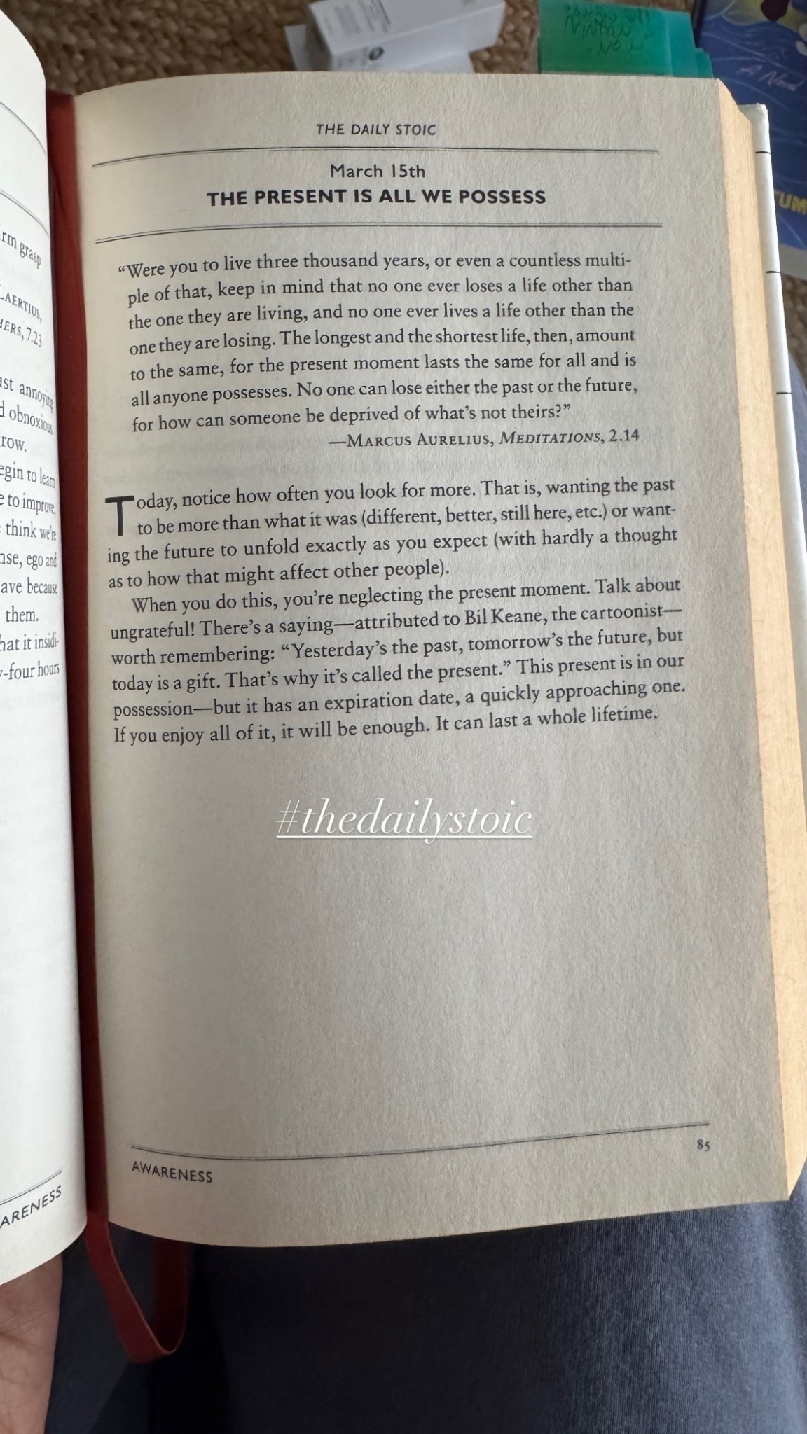 #thedailystoic

#LTKU #LTKselfcare #LTKmorningroutine