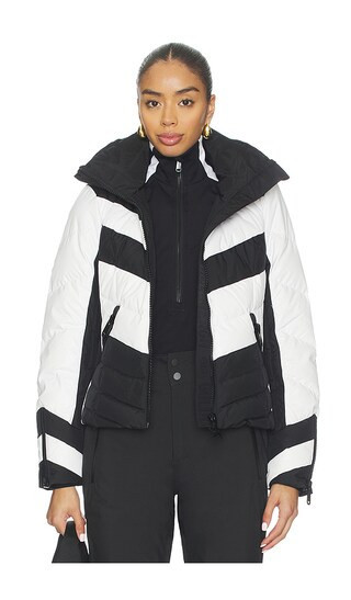 Goldbergh Valanga Ski Jacket in Black & White. - size 36 | Revolve Clothing (Global)