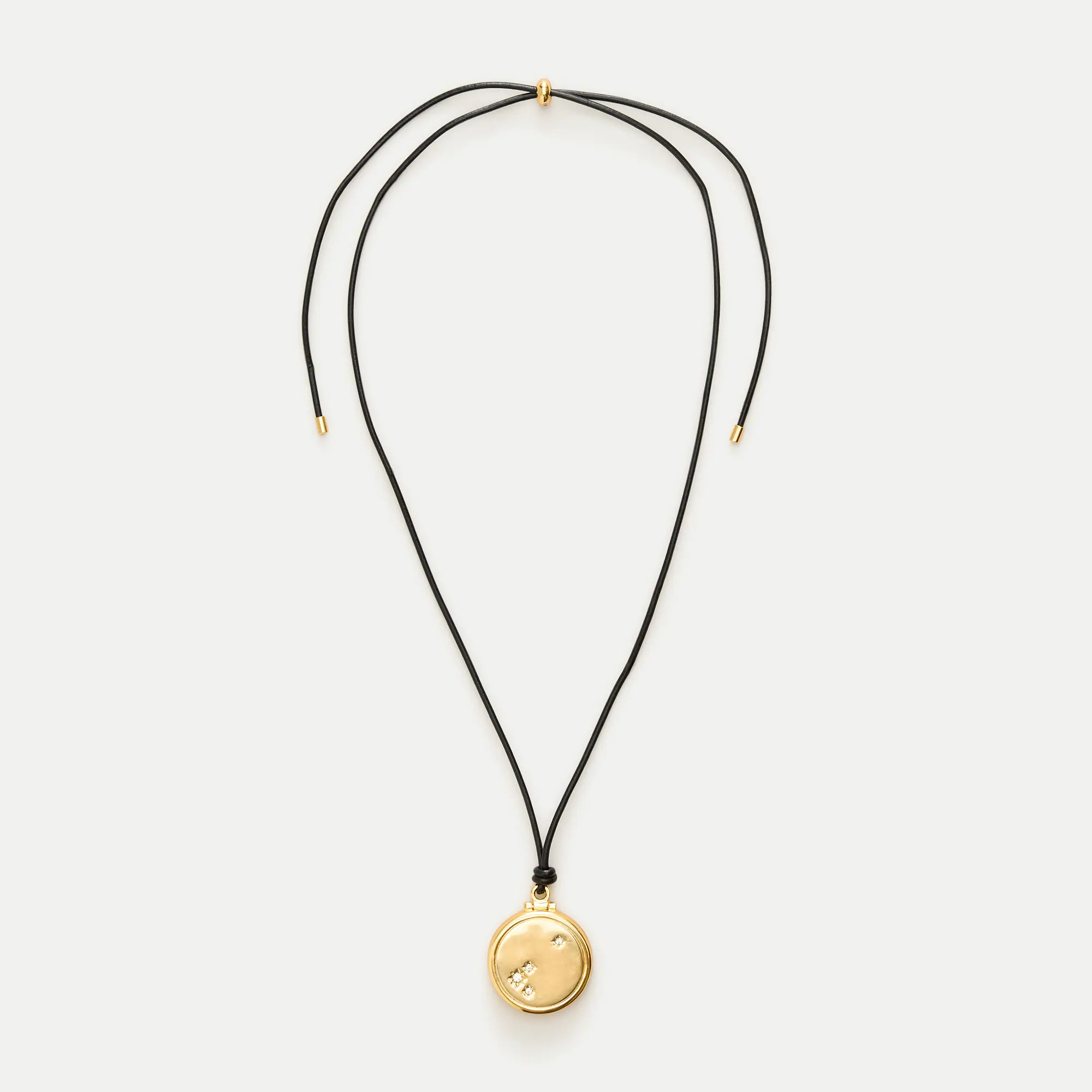 Compact-mirror pendant necklace | J. Crew US