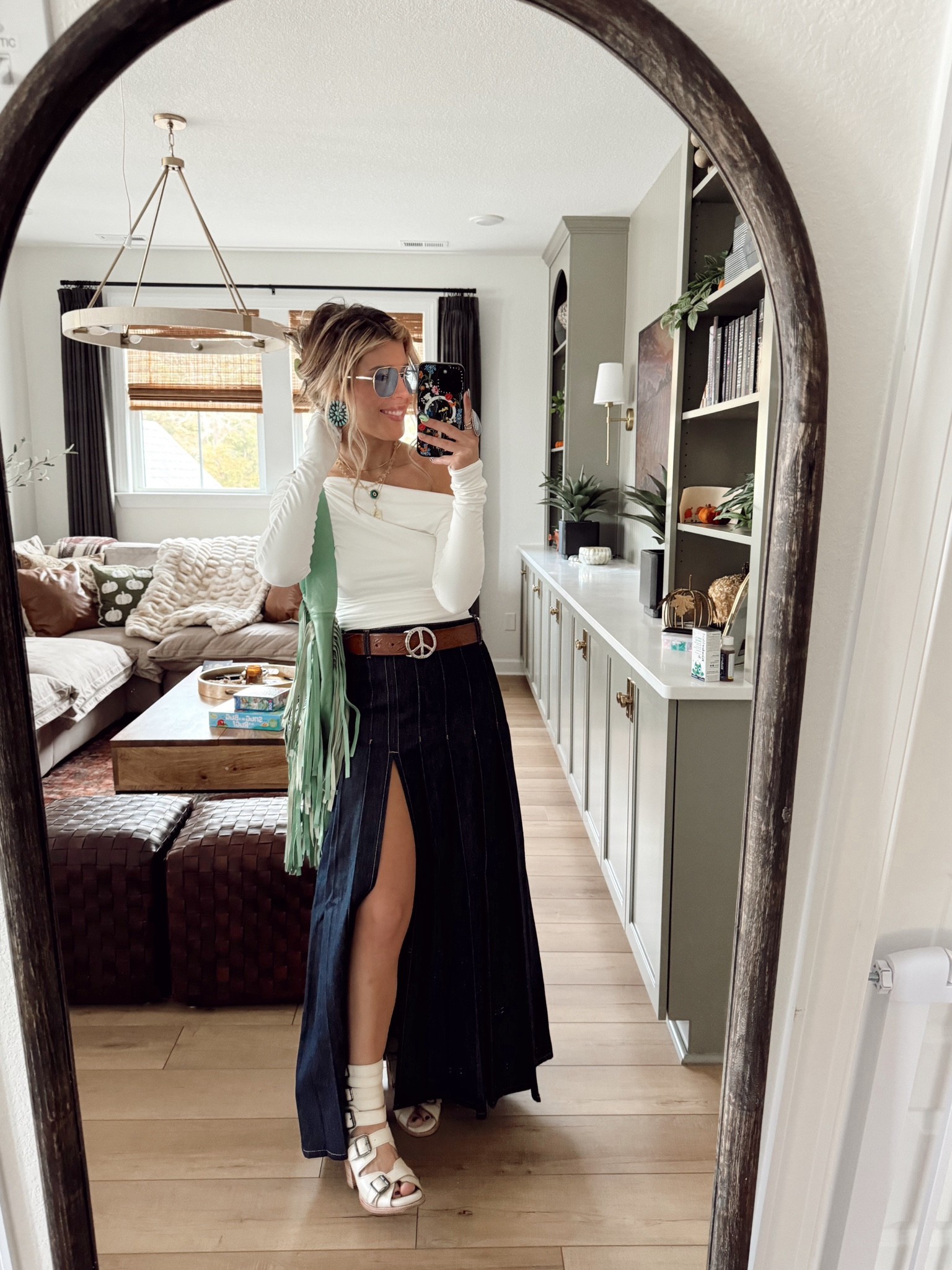 Saw my skirt is on sale at Nordstrom! It’s such a beautiful take on a denim maxi skirt! Just size up! 

#LTKFindsUnder100 #LTKSeasonal