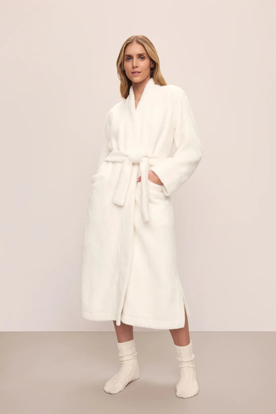 Renew Plush Long Robe | Eberjey