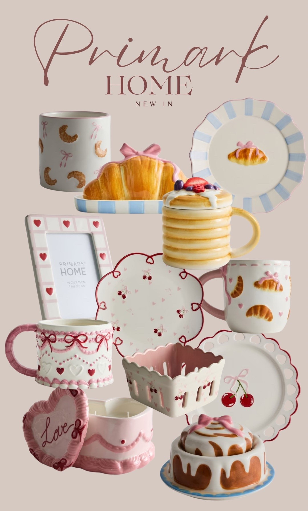 Primark Home - new in - valentines 🎀🥐🌸❤️

#LTKhome