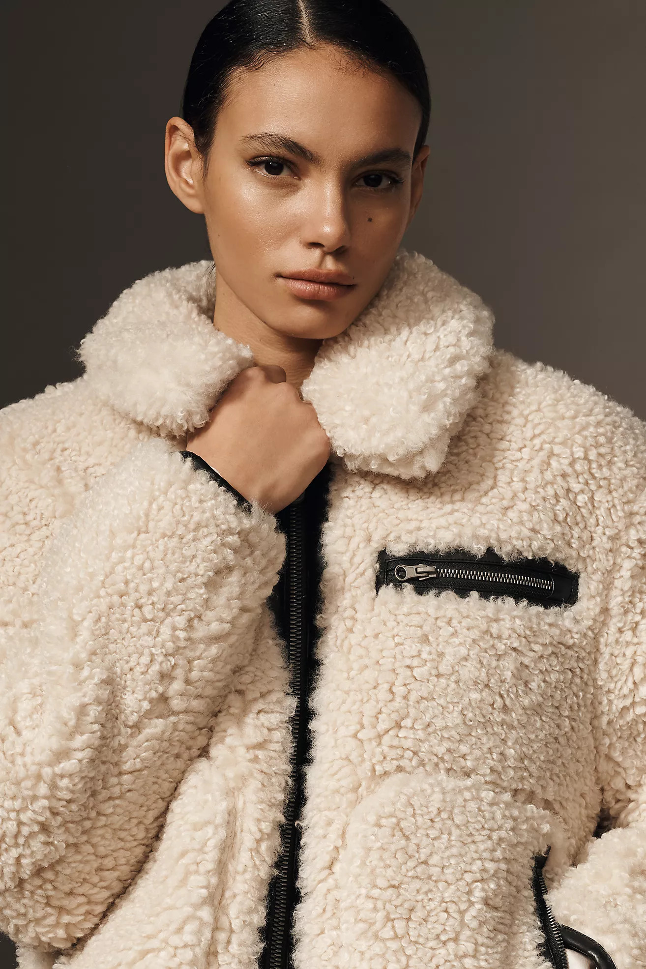 Save The Duck Hester Sherpa Fleece Jacket | Anthropologie (US)