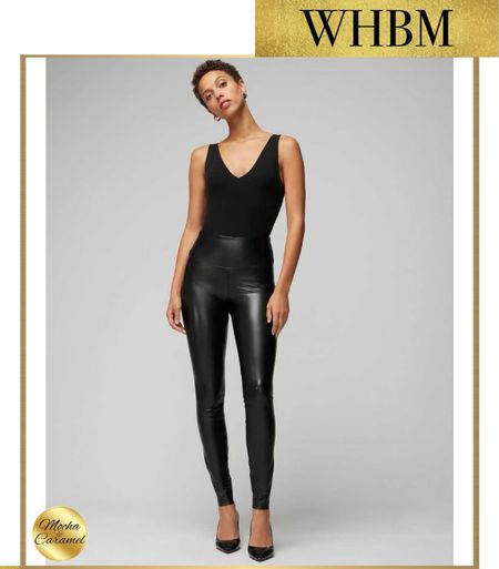 White House Black Market • Vegan Leather Runway Legging

#LTKstyletip #LTKover40 #LTKworkwear