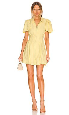 JONATHAN SIMKHAI Callista Dress in Chamomile from Revolve.com | Revolve Clothing (Global)