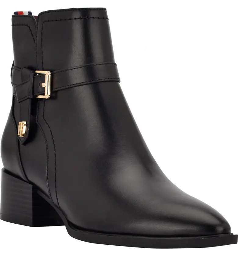 Tommy Hilfiger Jimina Low Heel Bootie | Nordstromrack | Nordstrom Rack
