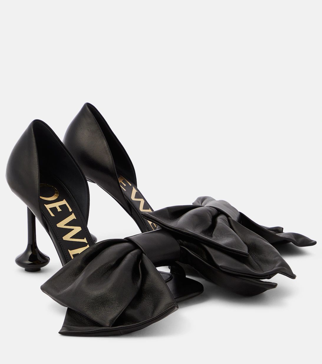 Toy bow-detail leather pumps | Mytheresa (US/CA)