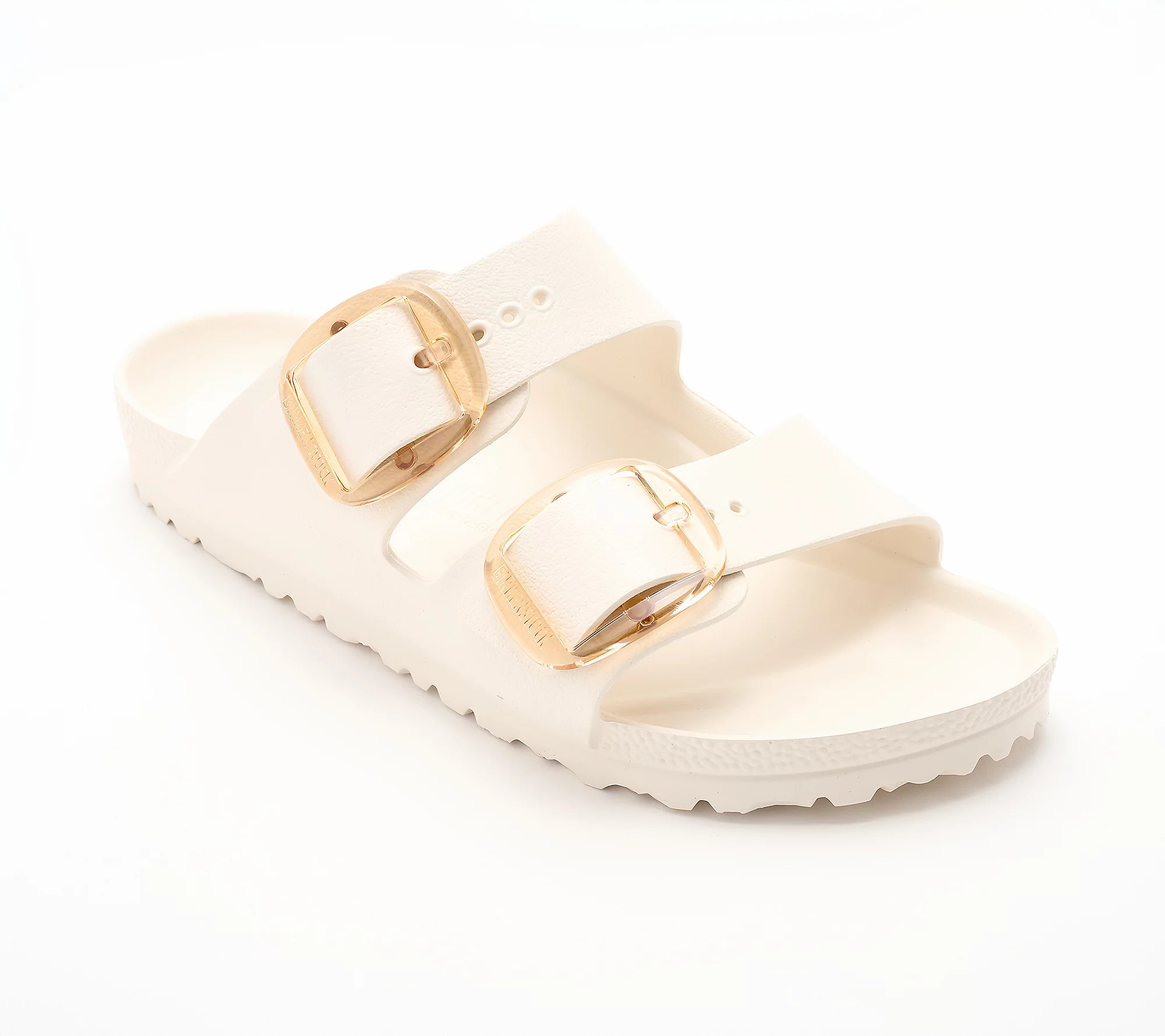 Birkenstock Big Buckle Two-Strap Slide Sandal - Arizona EVA | QVC