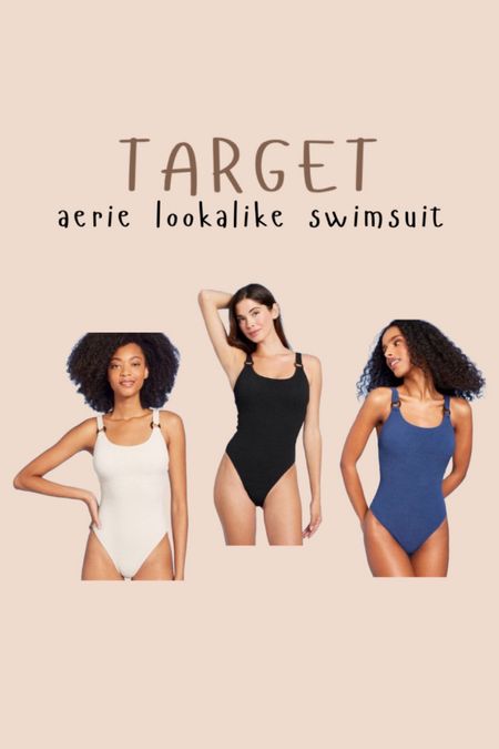 Target Aerie lookalike swimsuit





Target style. Affordable fashion. Budget style. Swimsuits. Onepiece swim  

#LTKSeasonal #LTKswim #LTKfindsunder100