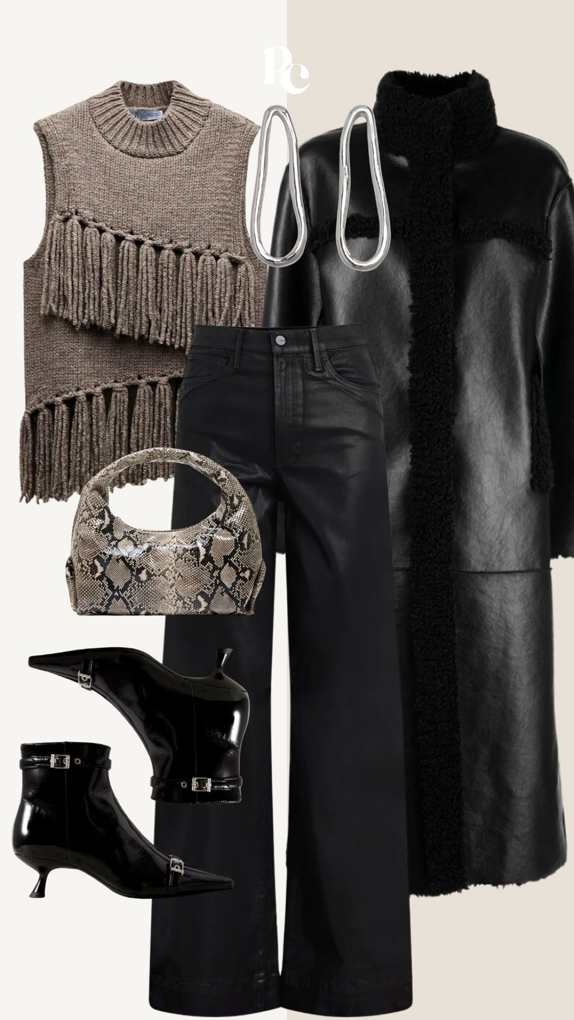 Cost is on sale at Shopbop 🖤 sweater is from Zara linked ShopMy — can’t link Zara on LTK