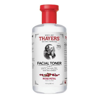 Thayers Natural Remedies Witch Hazel Alcohol Free Toner with Rose Petal - 12 fl oz | Target