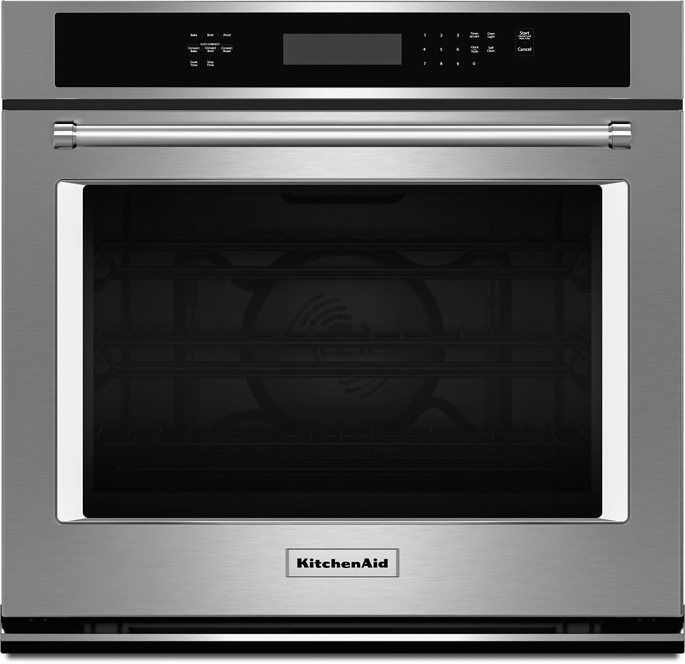 KitchenAid 30" Built-In Single Electric Convection Wall Oven Stainless steel KOSE500ESS - Best Bu... | Best Buy U.S.