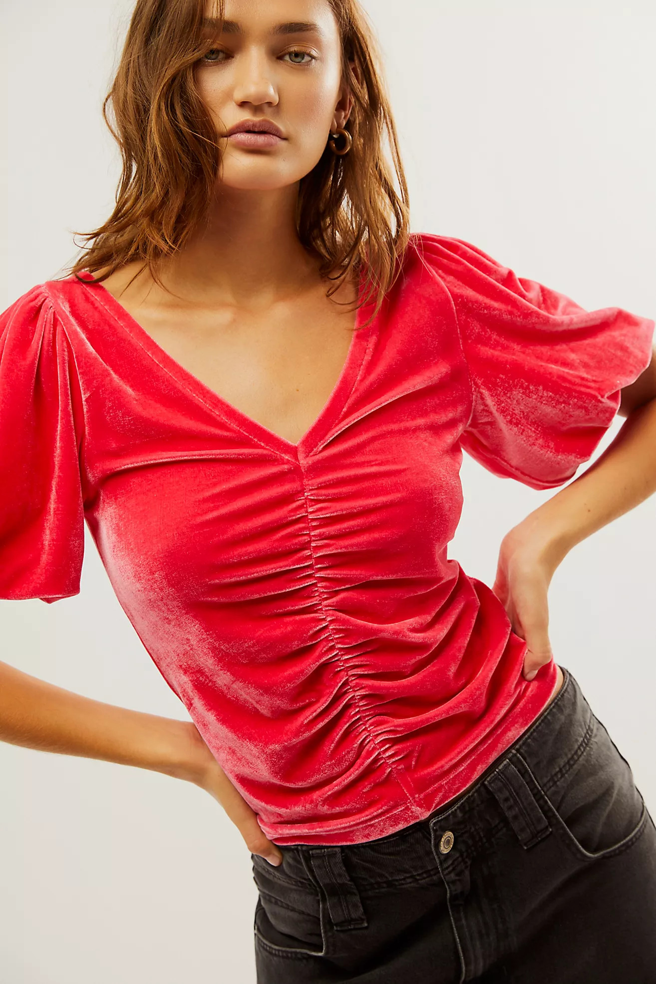 Cupcake Velvet Top | Free People (Global - UK&FR Excluded)