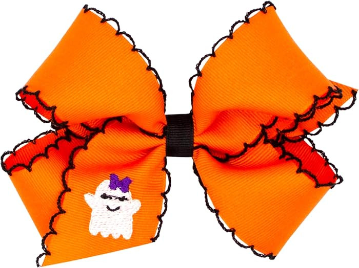 Wee Ones Girls' Halloween Themed Fall Color Hair Bows and Hair Accessories, Clips, Hairbands, and... | Amazon (US)