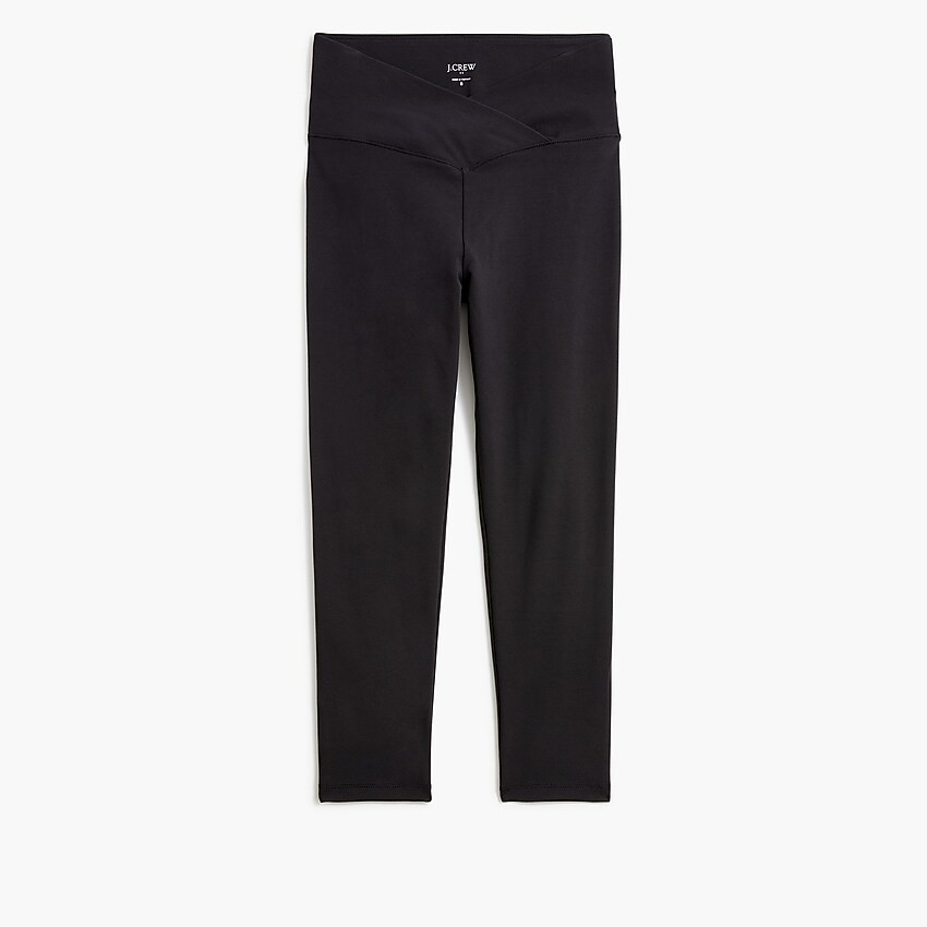 Cropped crossover leggings | J.Crew Factory