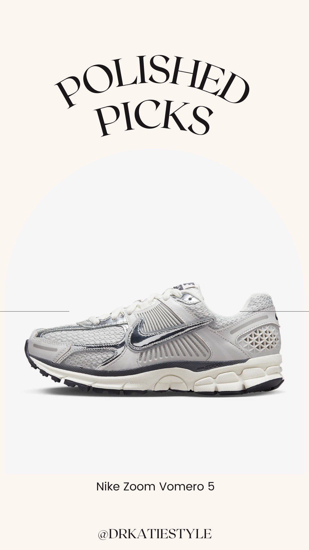 My Polished Pick for this week are no other than these esthetic beauties that elevate any comfy fit! 👟🤍 Nike Zoom Vomero 5’s— you’re on my wish list for this Spring!! 

#LTKStyleTip #LTKSpringSale #LTKSeasonal