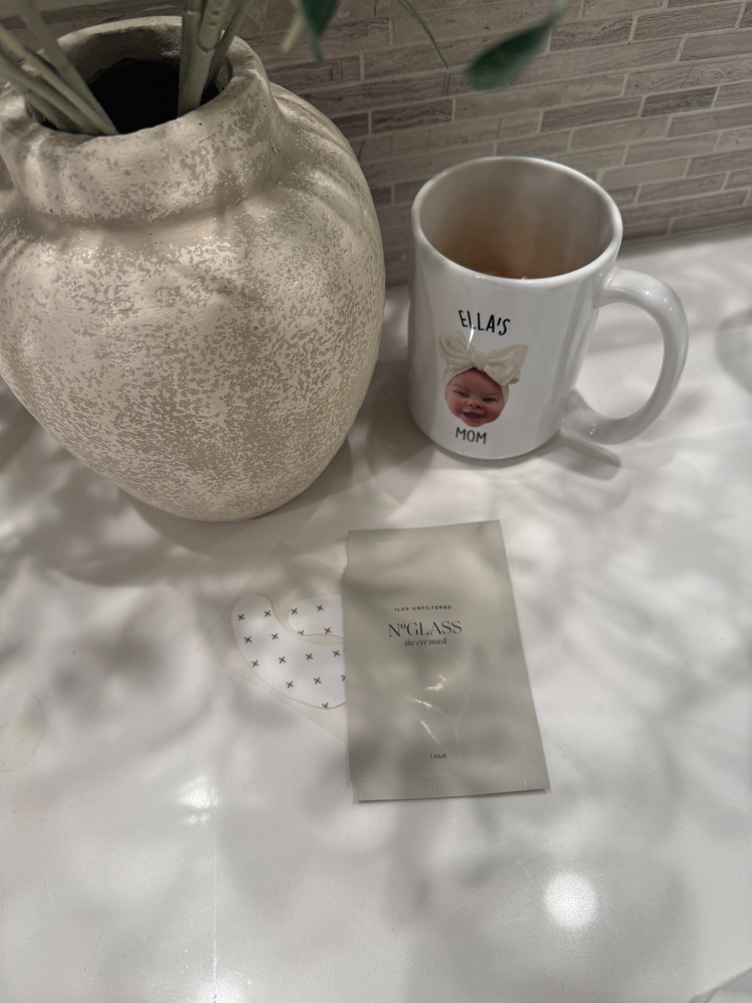 5 am lineup this morning 💤☕️ My favorite mug from Type League Press, I use it daily 😍 I just started using these Lux Unfiltered eye patches in the morning and they are the best wakeup call 👌 They have a cooling effect and feel so good on the eye. It’s no wonder they’re always sold out! 

Lux Unfiltered, Type League Press, eye patches, personalized mug, face mug, gift ideas, morning routine, mom must haves, skin care

#LTKmomlife #LTKselfcare #LTKmorningroutine