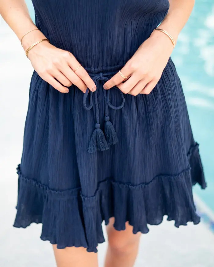 Change of Scenery Beth Smock Waist Cotton Short Dress | Nordstrom | Nordstrom