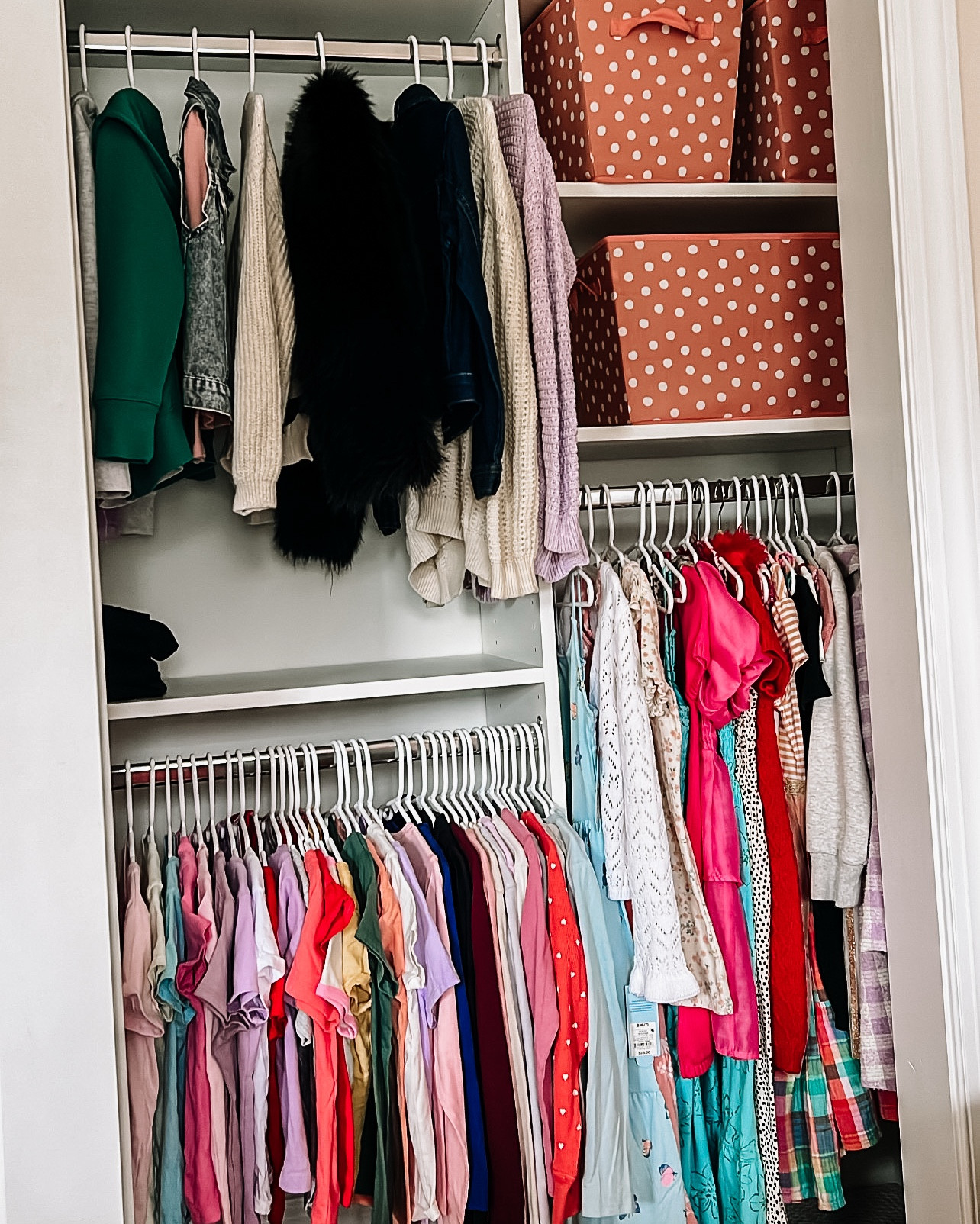 Closet goals for your little lady! ✨

These baskets + hangers keep everything organized and stylish. Perfect for toys, clothes, and all her favorite things.


#LTKKids #LTKHome