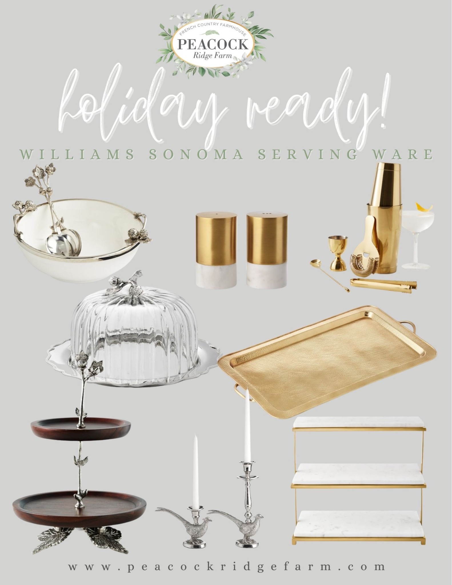 Be ready for your guests this fall and winter with these gorgeous serving dishes from Williams Sonoma. 

#LTKSeasonal #LTKhome #LTKGiftGuide